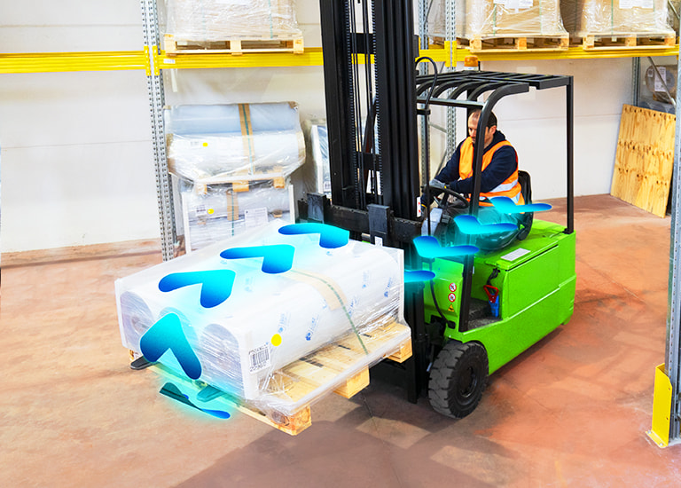newtecnik The first patented forklift covers